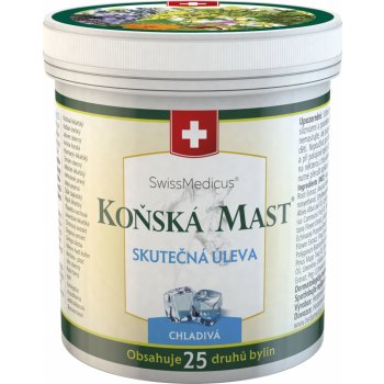 Swissmedicus Koňská Mast s konopím chladivá 500 ml