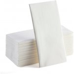 Airlaid MAXI bílé ubrousky skládání 1/8 z netkané textilie Ro.ial. 50ks 40x48cm – Zboží Dáma