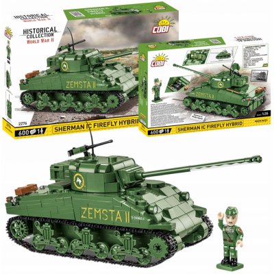 Cobi 2276 Spojenecký tank Sherman IC Firefly Hybrid – Zboží Dáma