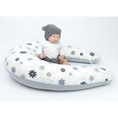 Matýsek Kojicí polštář MAXI LOUKA ŠEDÁ – Hledejceny.cz