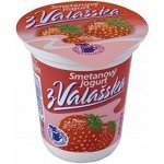 Mlékárna Valašské Meziříčí Smetanový jogurt z Valašska jahoda 150 g – Hledejceny.cz
