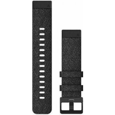 Garmin řemínek pro fenix6S QuickFit 20 řemínek, pro chytré hodinky fenix6S, QuickFit 20, nylonový, černý, černá přezka 010-12875-00 – Zboží Mobilmania