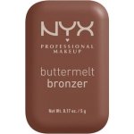 NYX Professional Makeup Buttermelt Bronzer vysoce pigmentovaný a dlouhotrvající bronzer 06 Do Butta 5 g – Zboží Mobilmania