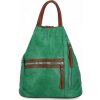 Kabelka Herisson dámská kabelka batůžek dračí zelená 1502H302