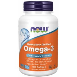 Now Foods Omega 3 100 kapslí