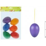 Vajíčka plast 9cm/6ks mix colors S160343 – Hledejceny.cz