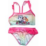 Eplusm Dívčí dvoudílné plavky Tlapková Patrola růžová – Zboží Dáma