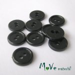 Knoflík košilový - plast 11mm, 10ks, černý – Zboží Mobilmania