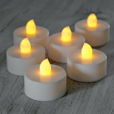 Daklos 12 kusů LED svíček na baterie, 12x svíčka – Hledejceny.cz
