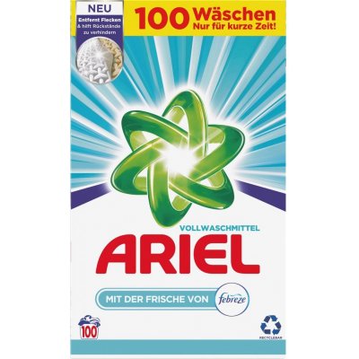 Ariel Actilift Febreze s vůní Lenoru prací prášek 6,5 kg 100 PD – Zbozi.Blesk.cz