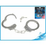 Teddies 00024330Policejní pouta kov na kartě – Zboží Dáma