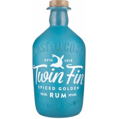 Twin Fin Spiced Golden Rum 38% 0,7 l (holá láhev)