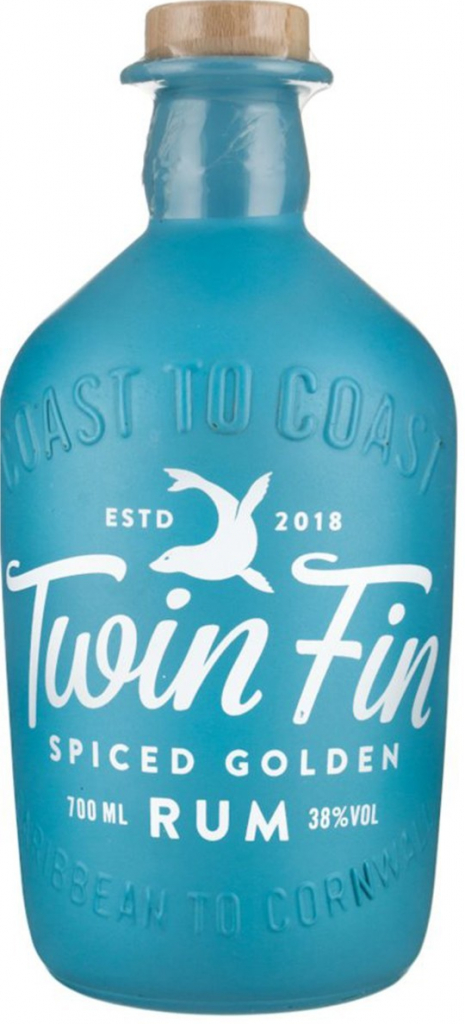 Twin Fin Spiced Golden Rum 38% 0,7 l (holá láhev)