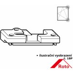 Roto Sklopný uzávěr standard NX 18P 281710 – Zbozi.Blesk.cz