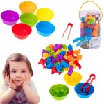 KIK KX5699 Vzdělávací vozidla učící se počítat 36 ks – Zboží Dáma