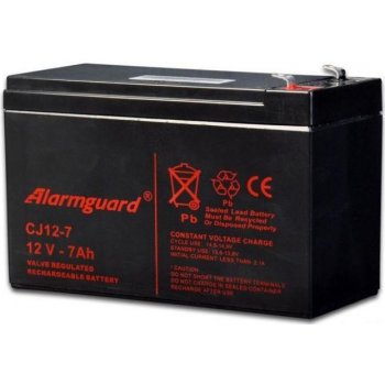 Alarmguard 12V 2,6Ah CJ12-2,6