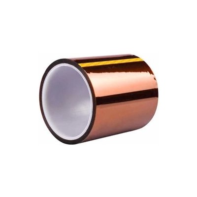 KAPTON Izolační samolepící páska 100 mm x 20 m jantarová – Zboží Dáma