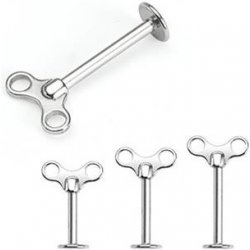 Šperky4U piercing do brady labreta LB01126-1206