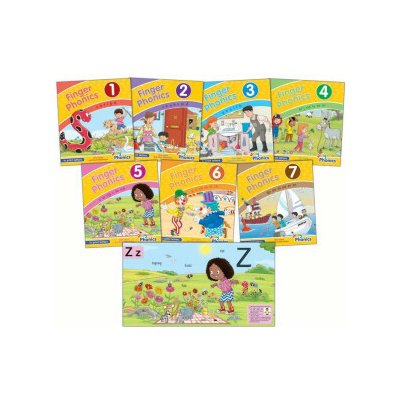 Finger Phonics Books 1-7: In Print Letters American English Edition – Sleviste.cz