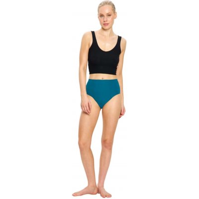 Modibodi menstruační kalhotky Seamfree Full Brief Super Lagoon Blue – Sleviste.cz