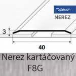 Küberit Přechodový profil F8G nerez 1 m – Hledejceny.cz