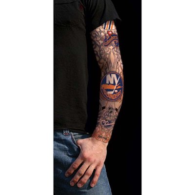 Fan Ink Tattoo rukáv New York Islanders