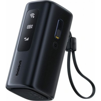Baseus EnerGeek GX11 MiFi Power Bank 20000mAh 67W Cosmic Black – Zboží Živě