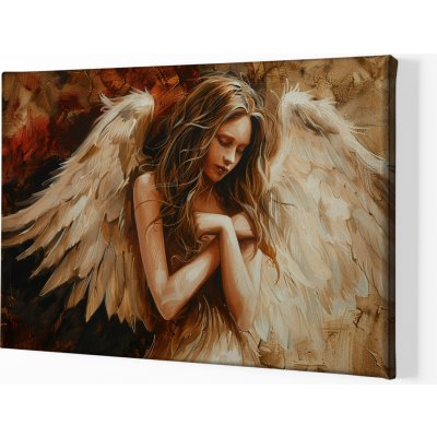 Obraz na plátně - Anděl vděčnosti FeelHappy.cz Velikost obrazu: 150 x 100 cm – Zboží Dáma