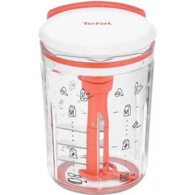 Ruční mixér na palačinkové těsto Tefal Pancake Express K1844404 Korálový/Bílý – Zboží Mobilmania