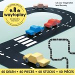 Waytoplay Autodráha King of road 40 ks – Zboží Mobilmania