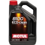 Motul 8100 Eco-clean 0W-30 5 l – Zboží Mobilmania