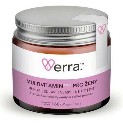 Verra Multivitamin Plus pro ženy prémiový komplex pro ženy 60 kapslí – Hledejceny.cz