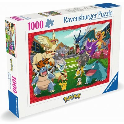 RAVENSBURGER Pokémon: Poměr síly 1000 dílků – Zboží Mobilmania