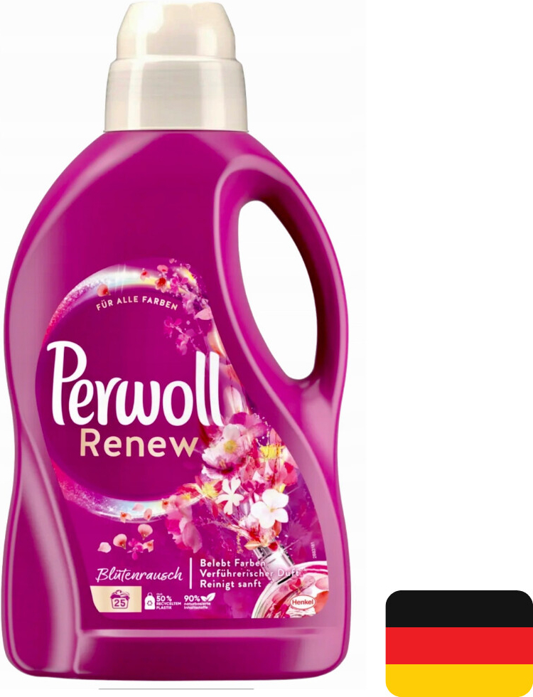 Henkel Perwoll 3v1 Renew & Květiny prací gel 25 PD 1,375 l