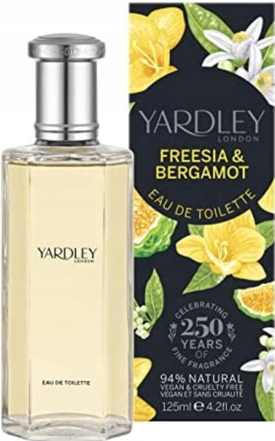 Yardley of London English Freesia&Bergamot toaletní voda dámská 125 ml