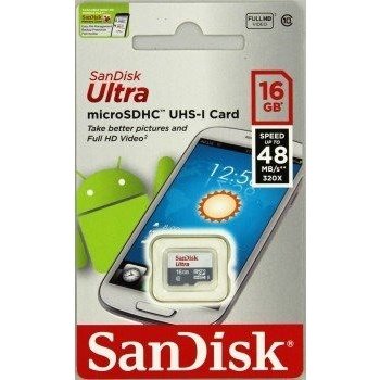 SanDisk microSDHC 16 GB UHS-I U1 SDSQUNS-016G-GN3MN