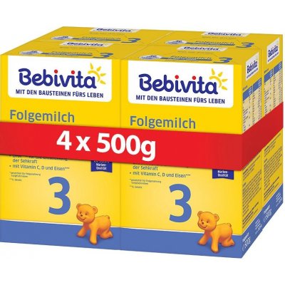 Bebivita 3 9+ 4 x 500 g – Zbozi.Blesk.cz