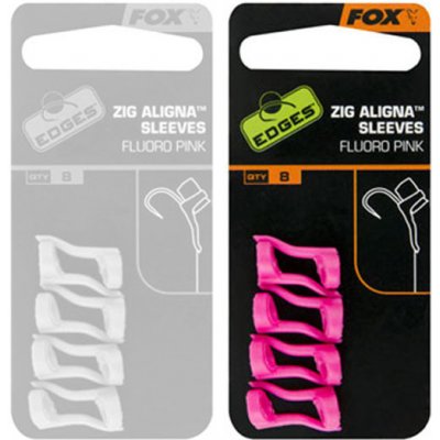 Fox Zig Aligna Sleeves Fluoro Pink růžová 8 ks – Hledejceny.cz