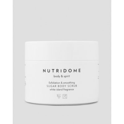 Nutridome cukrový peeling scrub na tělo vyhlazující pokožku 250 g – Zbozi.Blesk.cz