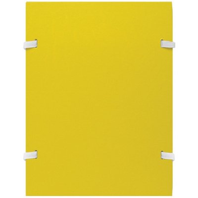 Spisové desky s tkanicí A4 PP žluté
