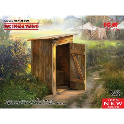 ICM WC Field Toilet 35800 1:35