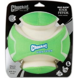 Chuckit! Míč Kick Fetch Max Glow svítící L