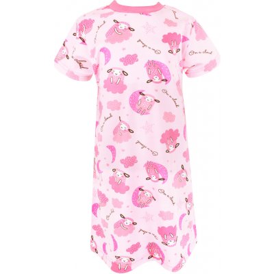 V-Mart noční košile Ovečky růžová – Hledejceny.cz