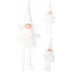 Koopman International b.v. Holčička Anděl 40 cm bílá – Zboží Dáma