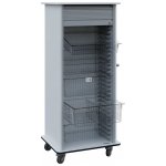DEXTER 27 TRANSPARENT vozík boxový, roletový, 1780x780x620 mm, bílá – Hledejceny.cz