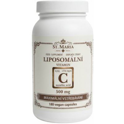 ST. MARIA VITAMIN C LIPOSOMALNI 500 mg 180 kapslí – Hledejceny.cz