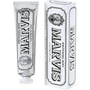 Marvis whitening mint bělicí pasta bez fluoridu 25 ml