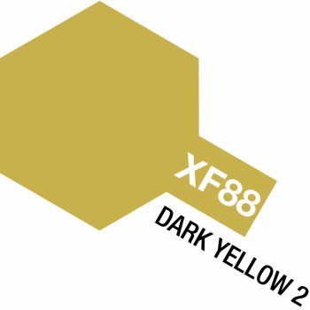 Tamiya 81788 XF-88 Dark Yellow 2/Tm.žlutá 2