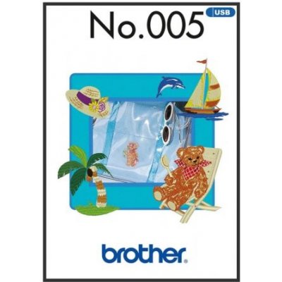 Vyšívací vzory USB5 letní motivy – Zboží Dáma