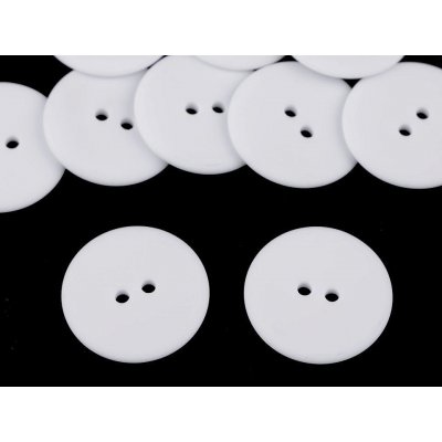 Knoflík velikost 48" Varianta: 11 bílá, Balení: 10 ks – Zboží Dáma